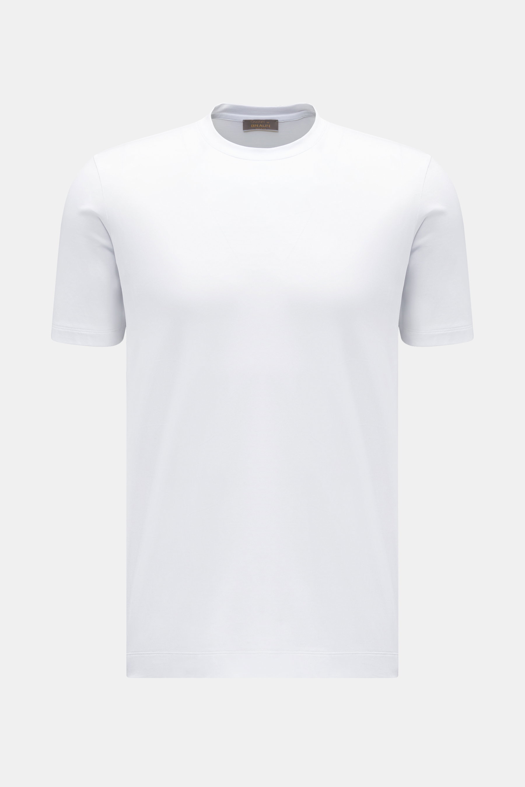 Cruciani Rundhals-T-Shirt weiß