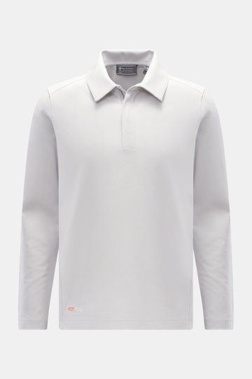 Belstaff Longsleeve-Poloshirt 'Challenger' hellgrau