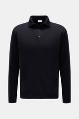 04651/ A trip in a bag Longsleeve-Poloshirt 'TP Polo LS' dark navy