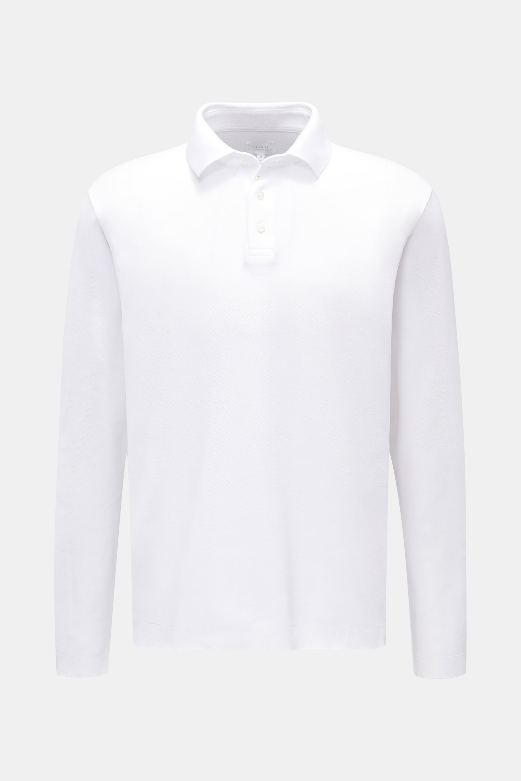 Long sleeve polo shirt 'TP Polo LS' white