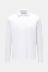 04651/ A trip in a bag Longsleeve-Poloshirt 'TP Polo LS' weiß