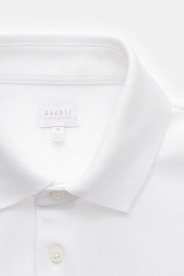 04651/ A trip in a bag Longsleeve-Poloshirt 'TP Polo LS' weiß