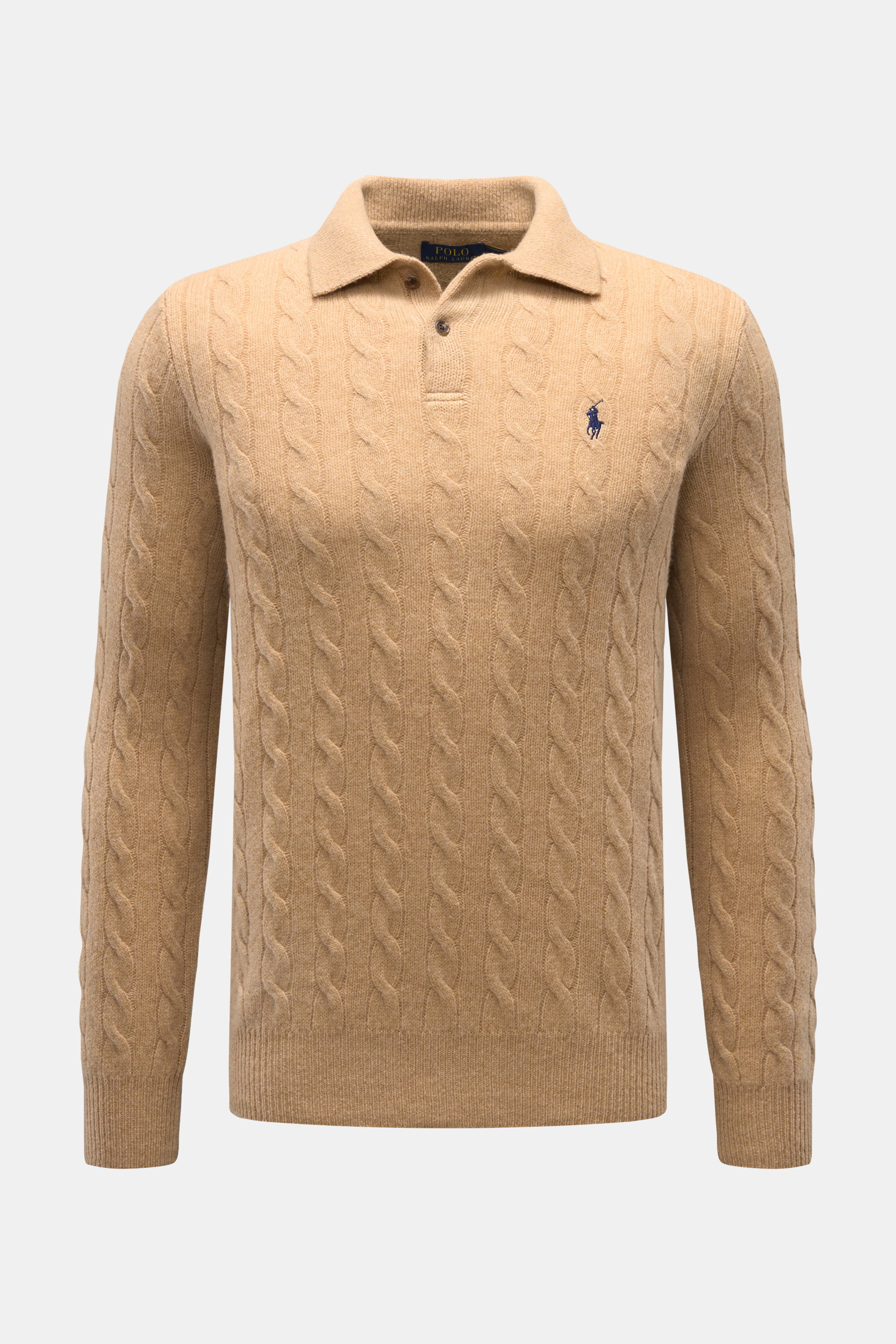 Polo Ralph Lauren Strickpolo camel