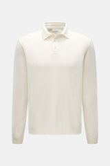04651/ A trip in a bag Longsleeve-Poloshirt 'Wool TP Polo LS' creme