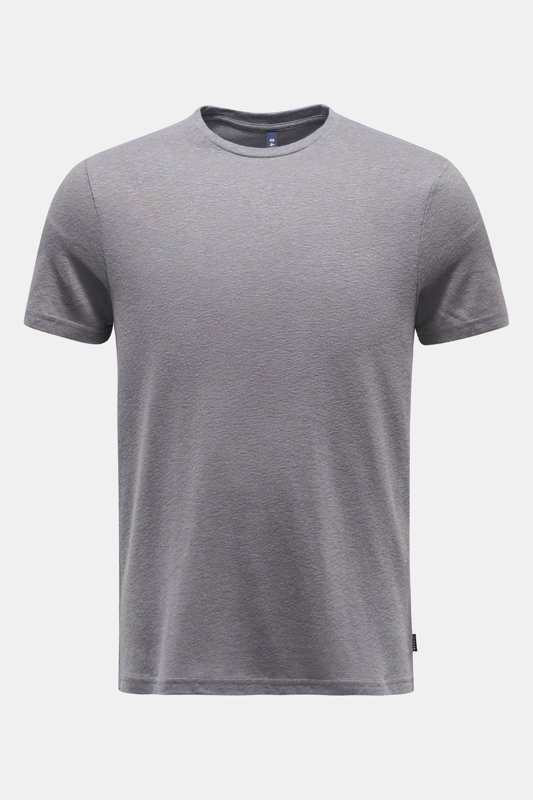 04651/ A trip in a bag Rundhals-T-Shirt grau