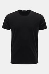 Stefan Brandt Crew neck T-shirt 'Elia' black