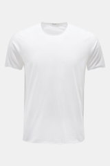 Stefan Brandt Crew neck T-shirt 'Elia' white