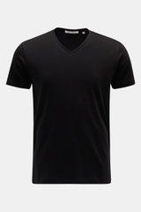 Stefan Brandt V-neck T-shirt 'Artur' black