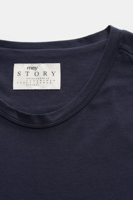 mey story Crew neck T-shirt navy