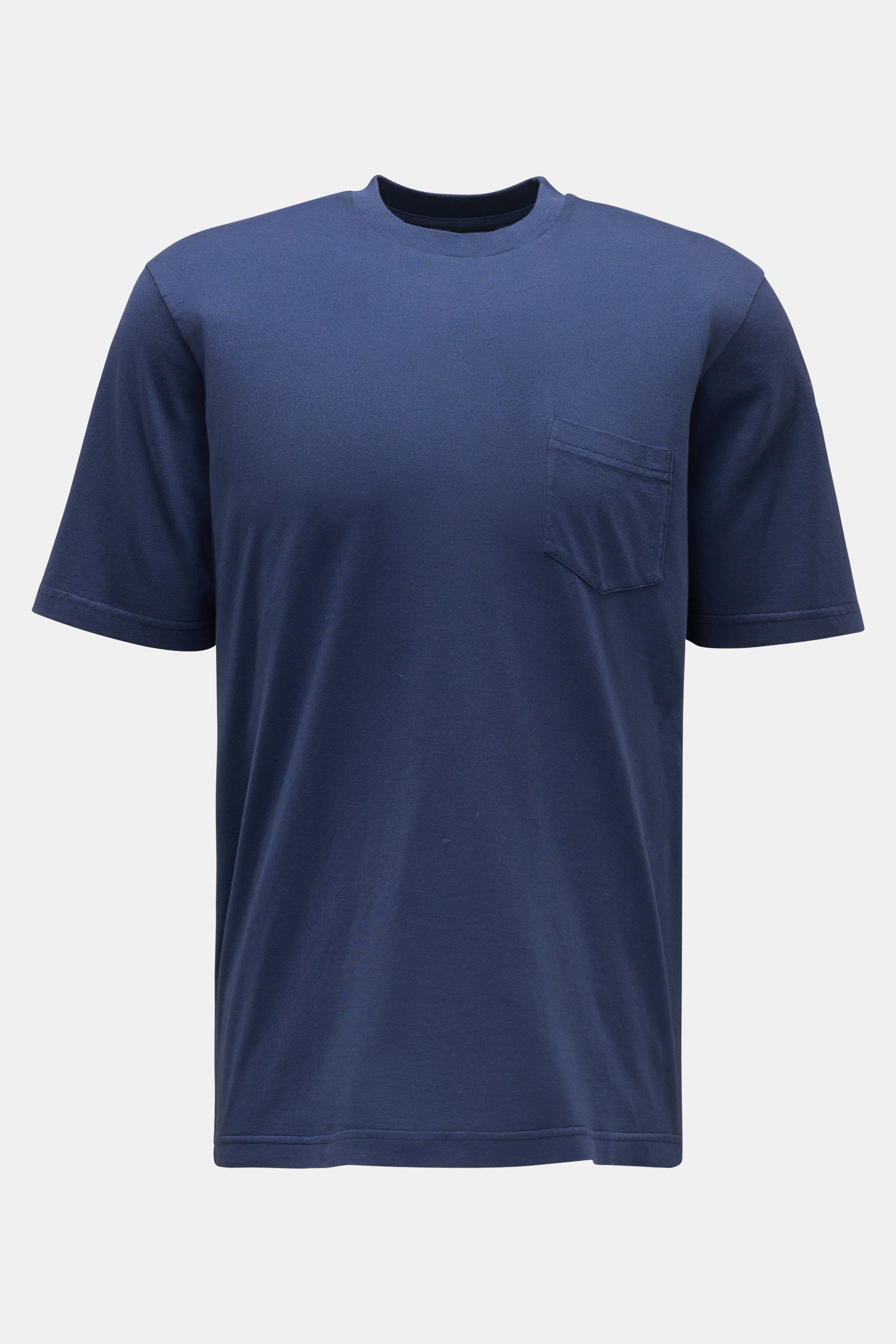 Fedeli Rundhals-T-Shirt 'Abe' navy