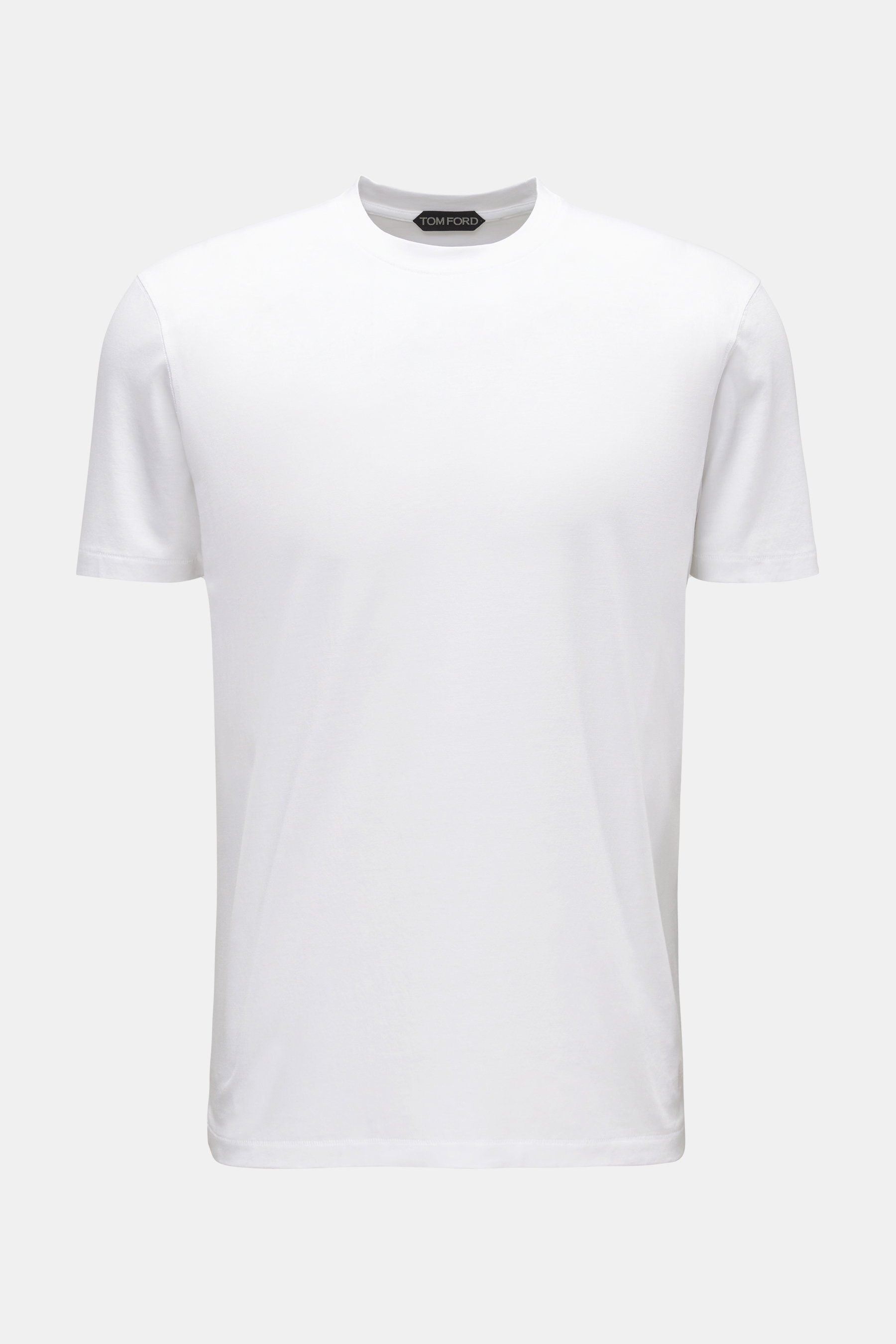Tom Ford Rundhals-T-Shirt weiß