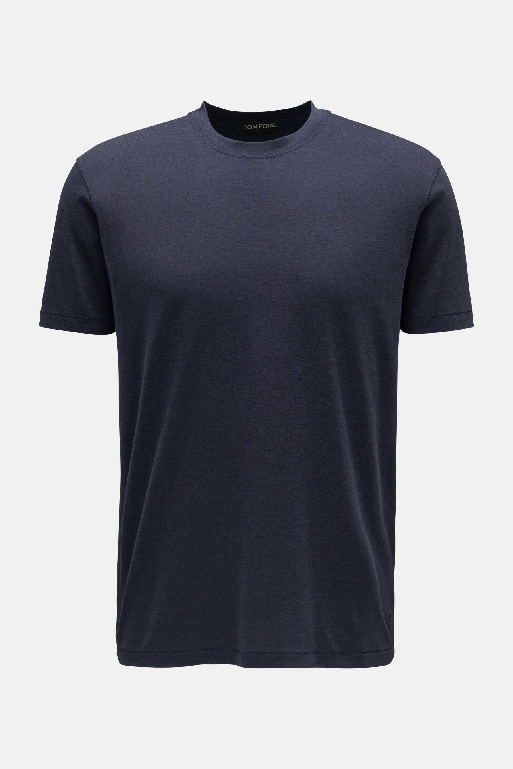 Tom Ford Rundhals-T-Shirt navy
