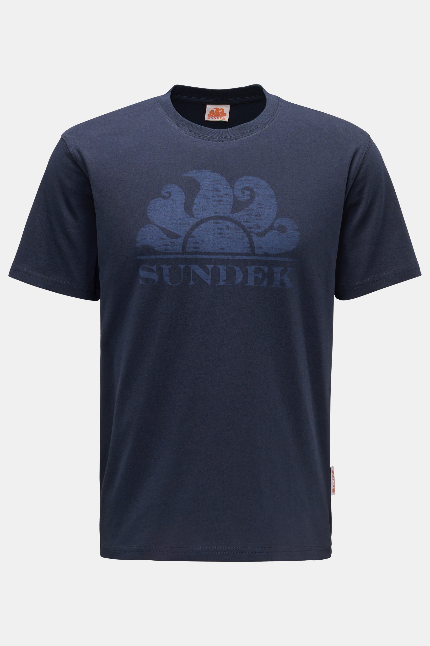 Sundek Rundhals-T-Shirt navy