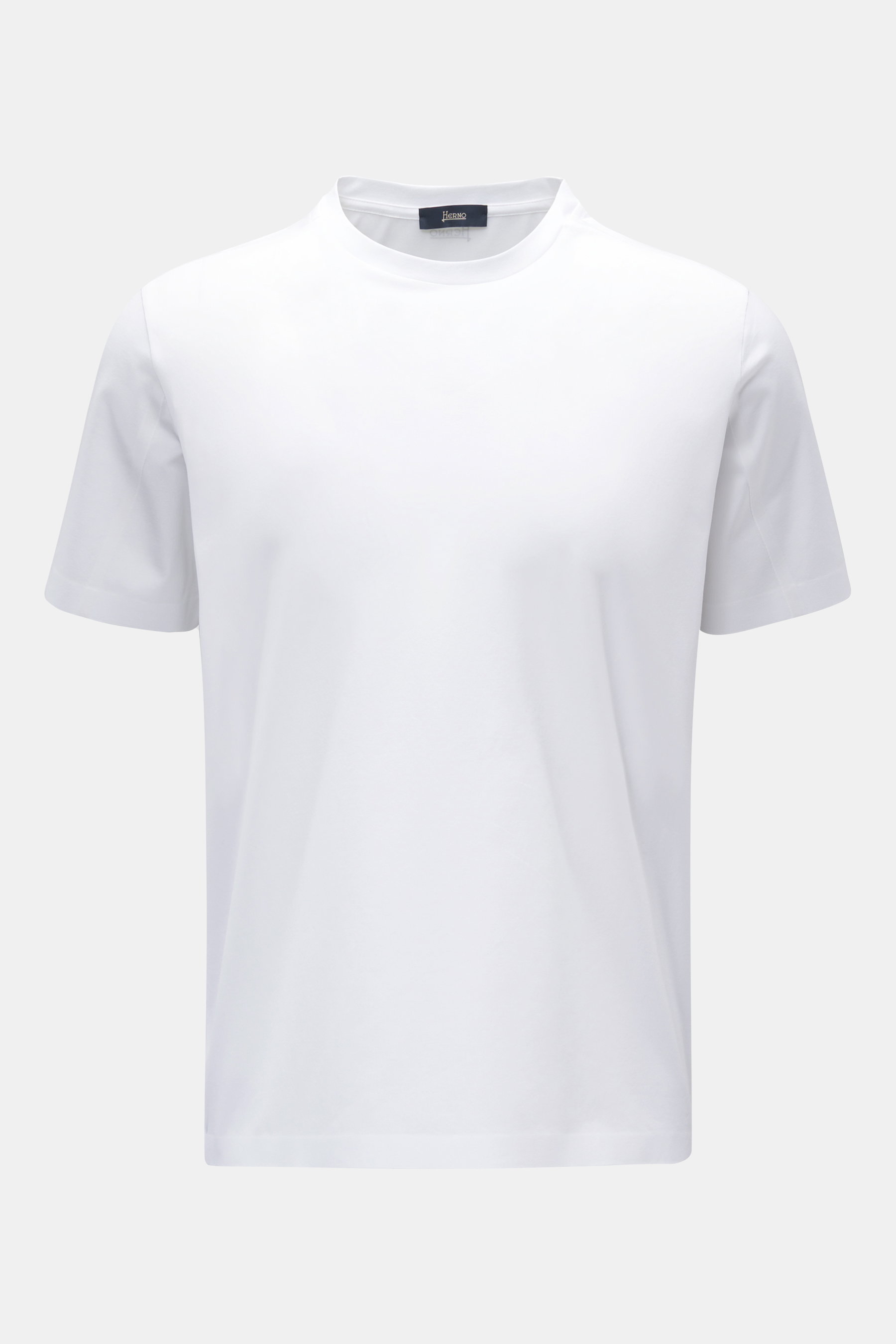 Herno Rundhals-T-Shirt weiß