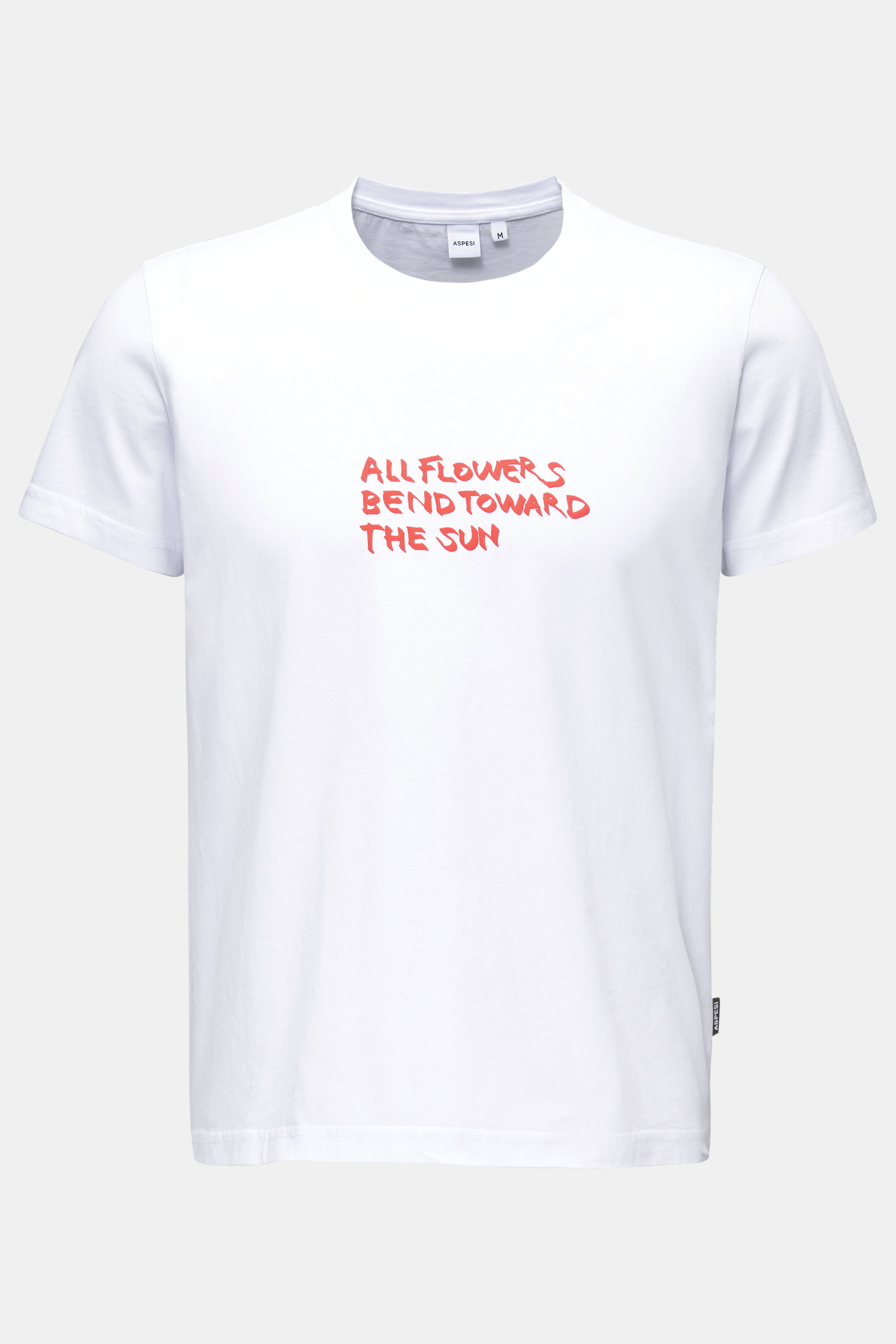 Aspesi Rundhals-T-Shirt weiß