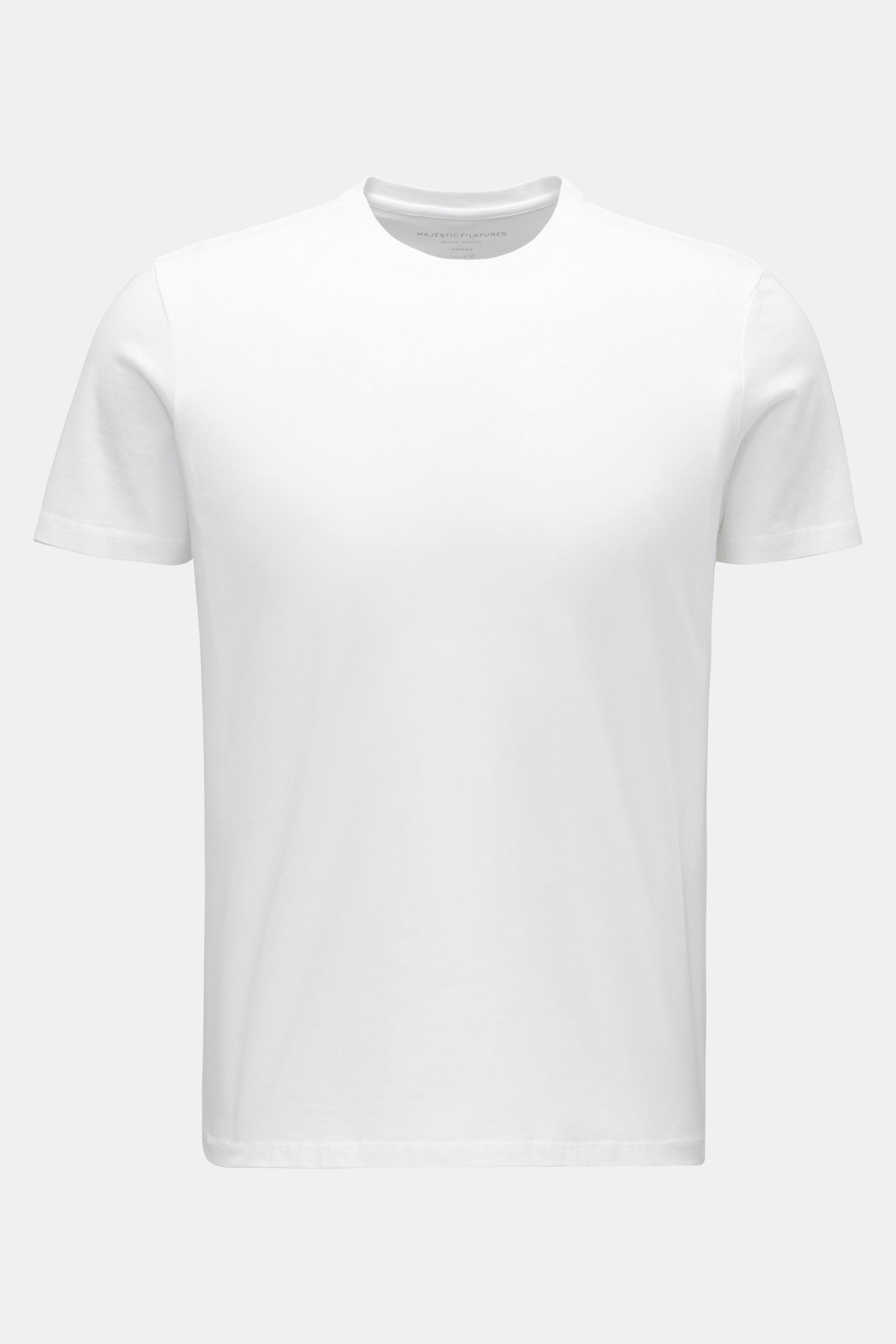 Majestic Filatures Rundhals-T-Shirt 'Julien' weiß