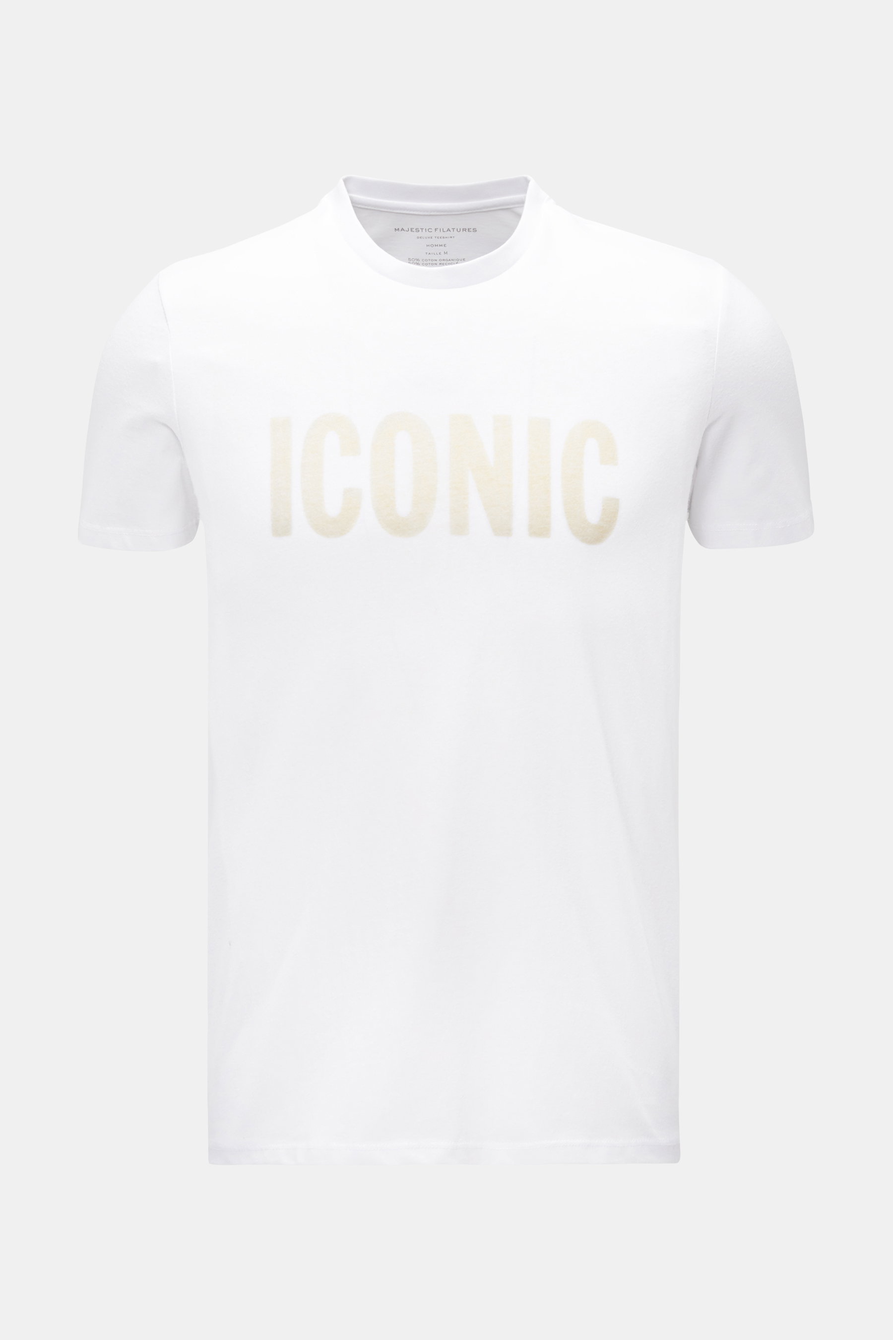 Majestic Filatures Rundhals-T-Shirt 'Iconic' weiß