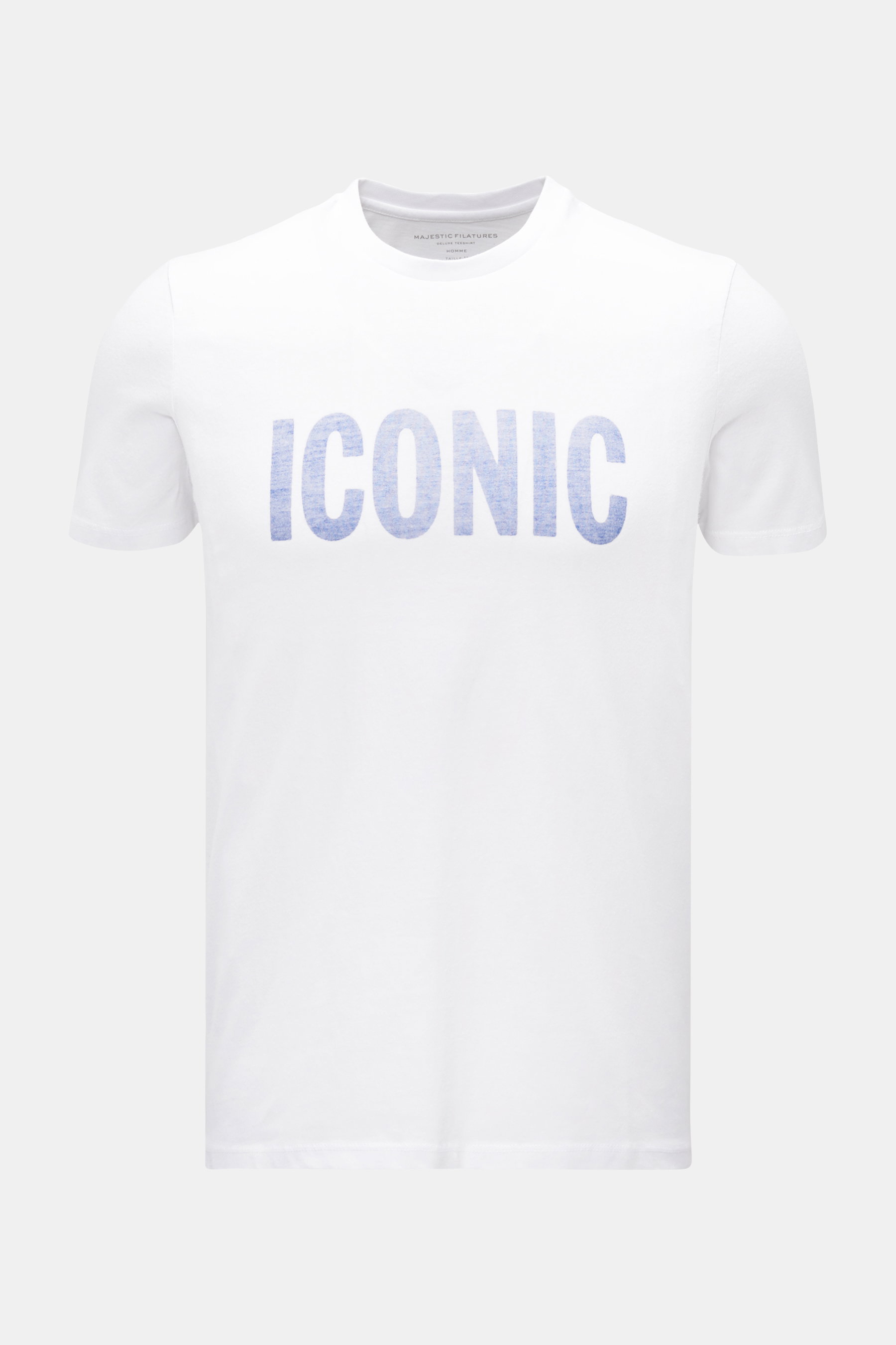 Majestic Filatures Rundhals-T-Shirt 'Iconic' weiß