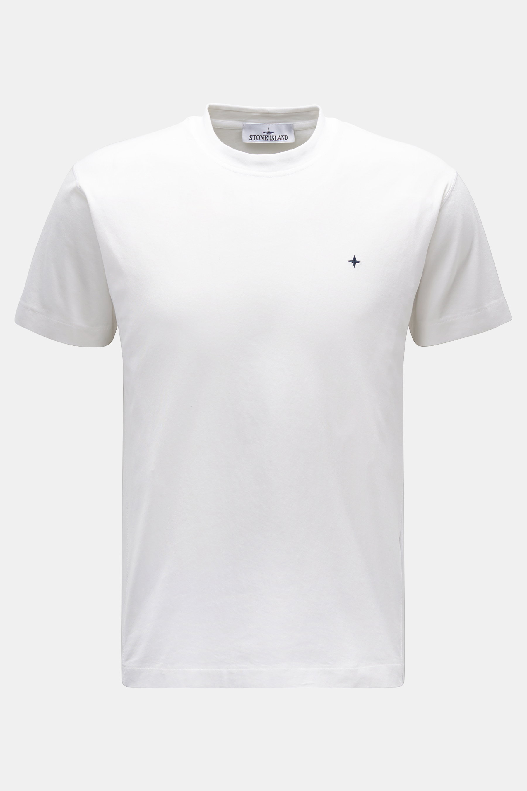 Stone Island Rundhals-T-Shirt 'Stellina' weiß