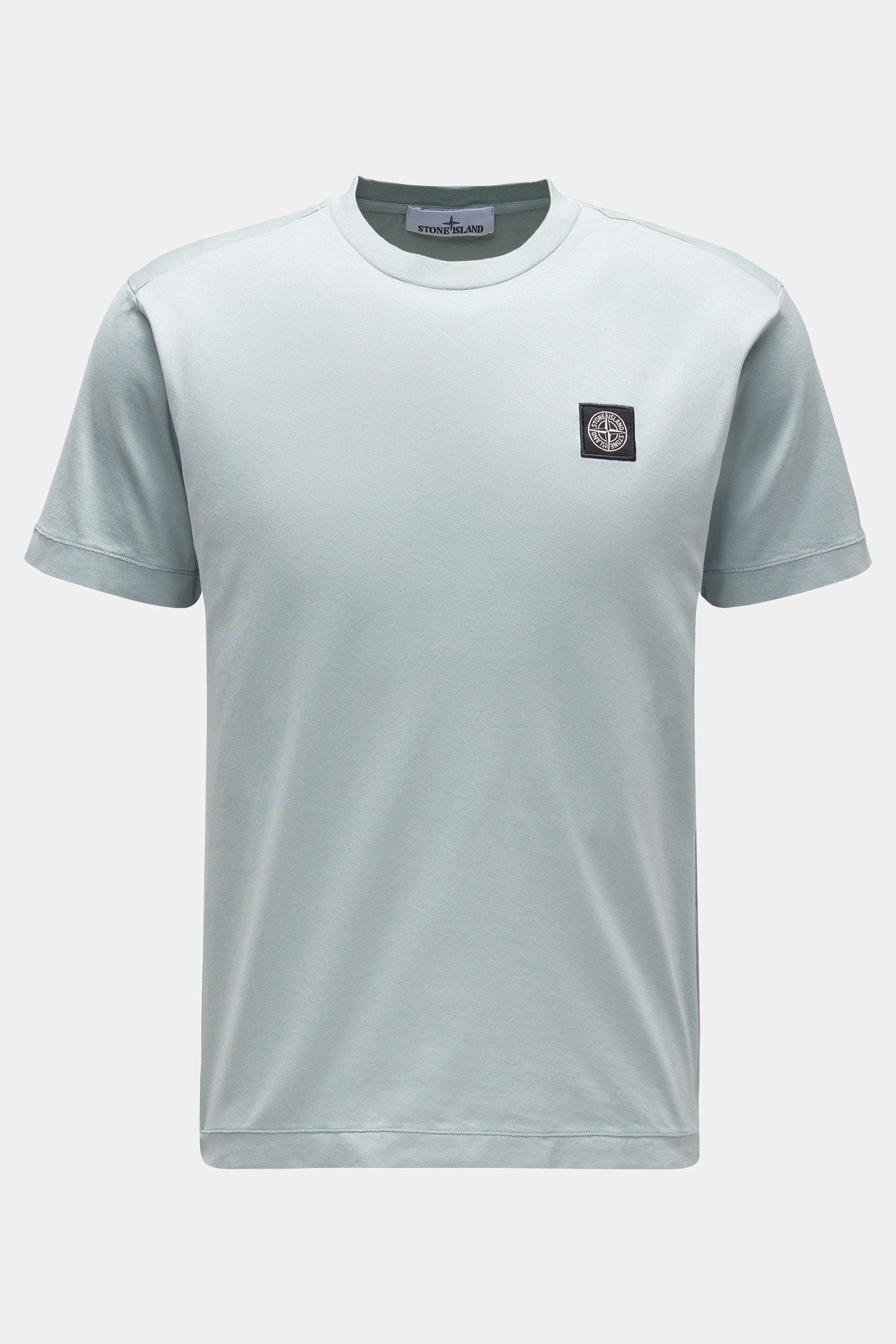 Stone Island Rundhals-T-Shirt mintgrün