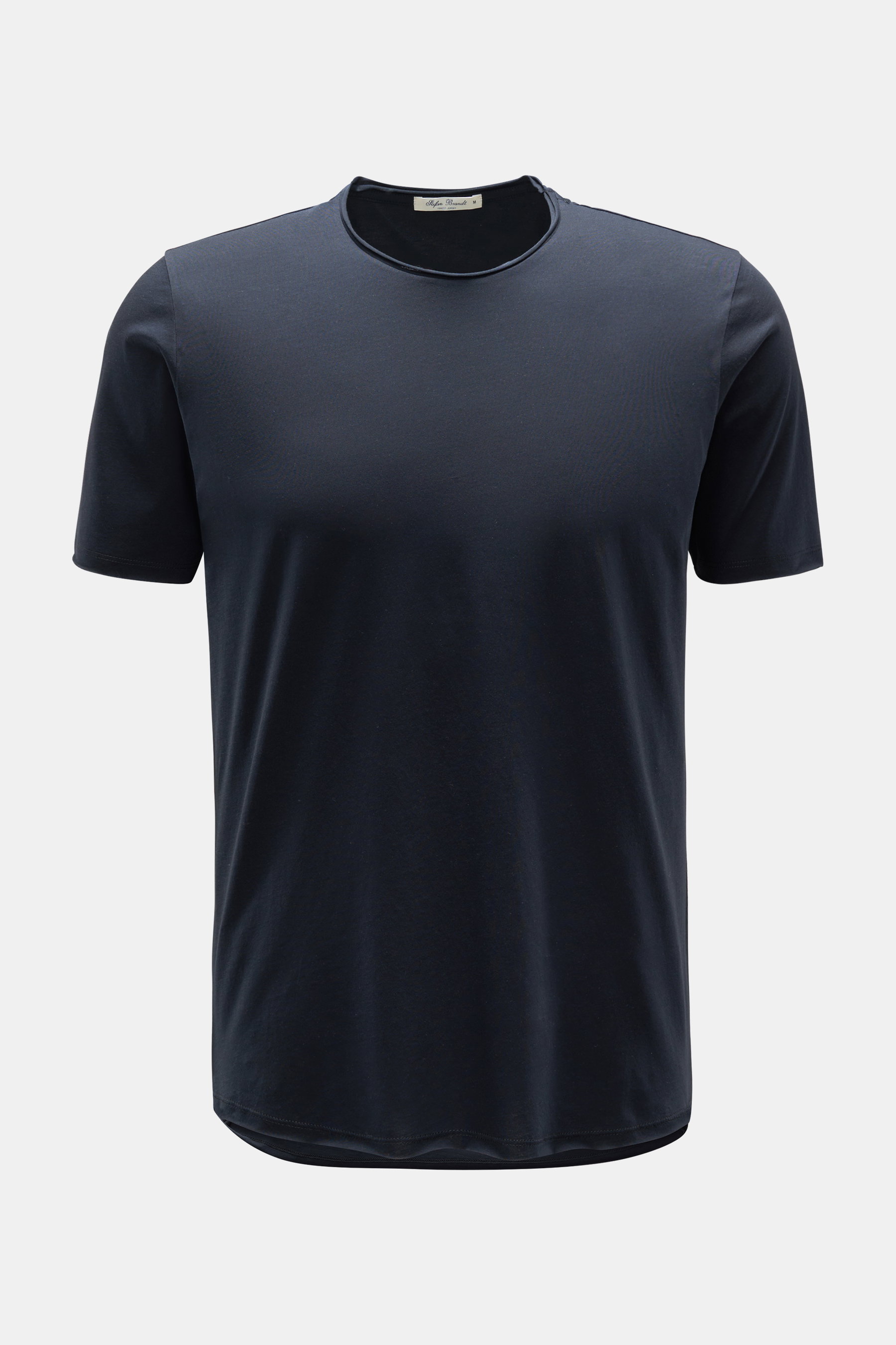 Stefan Brandt Rundhals-T-Shirt 'Elia' navy