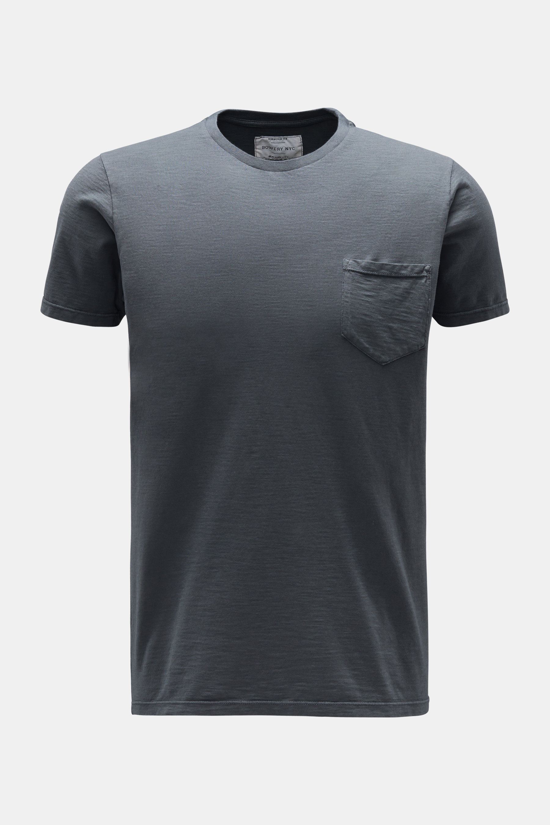 Bowery NYC Rundhals-T-Shirt dunkelgrau