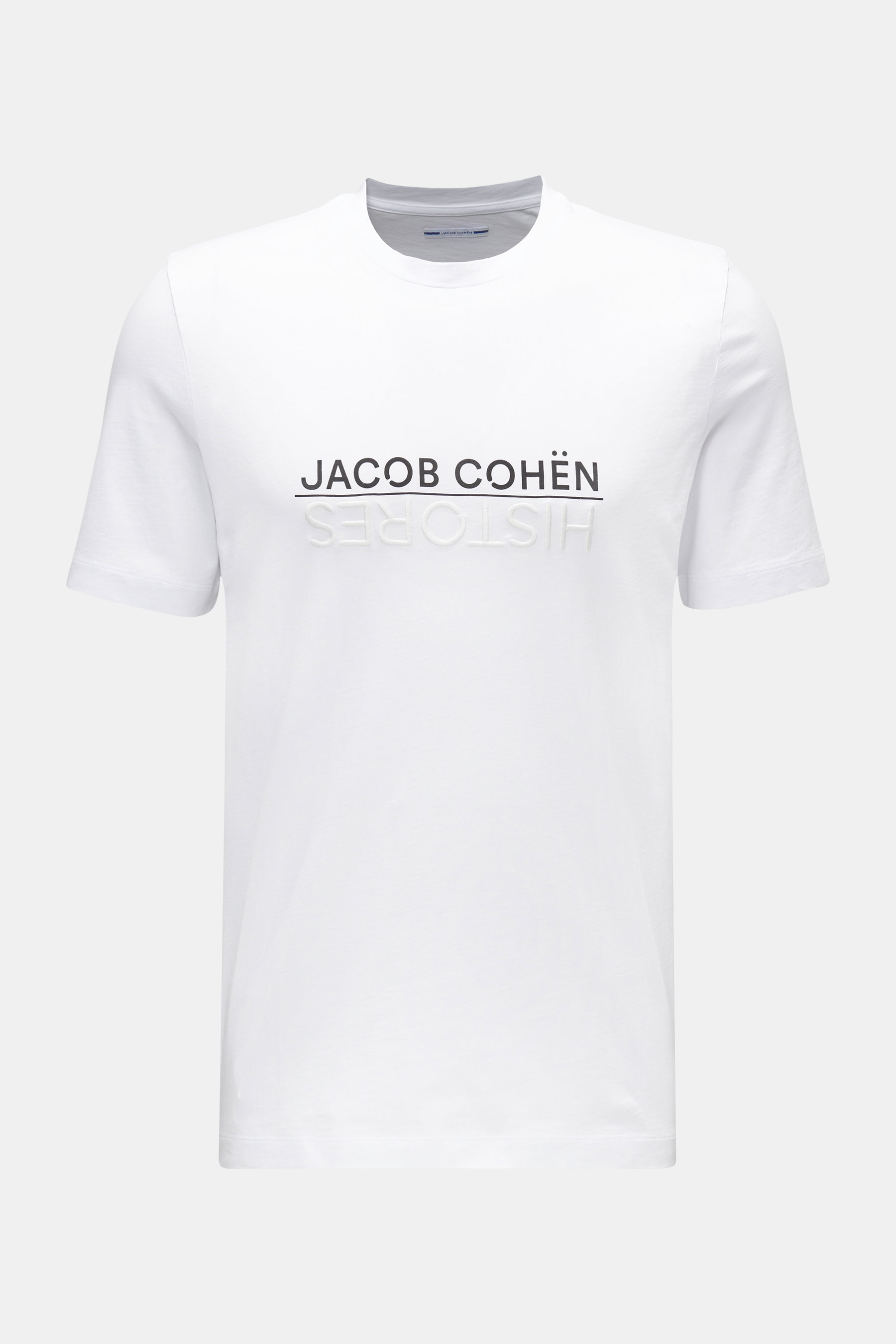 Jacob Cohen Rundhals-T-Shirt weiß