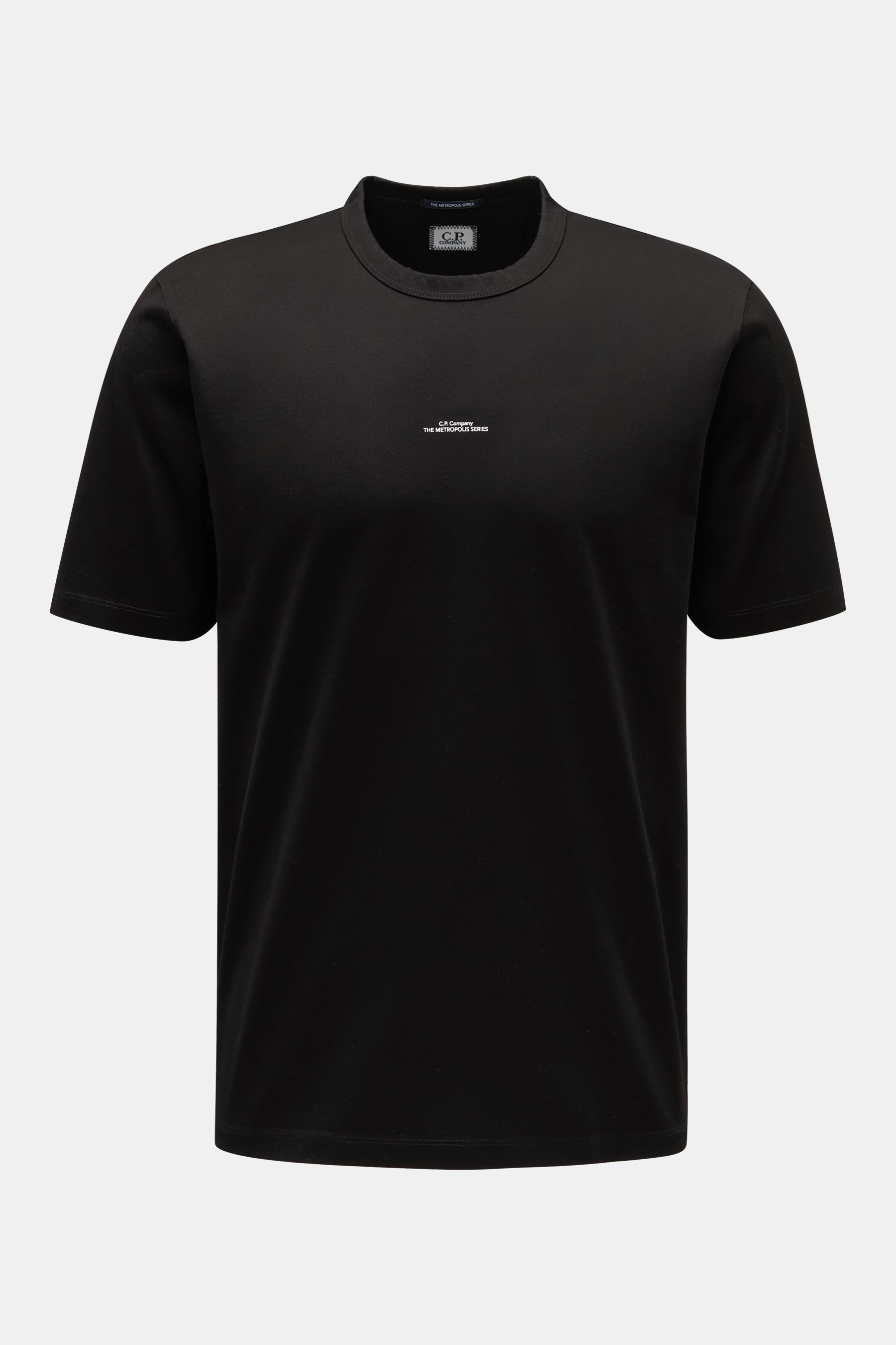 C.P. Company Rundhals-T-Shirt schwarz