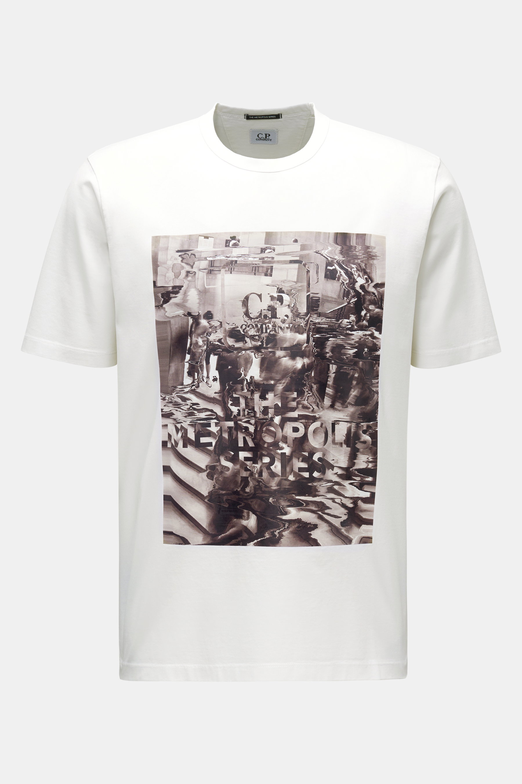 C.P. Company Rundhals-T-Shirt weiß