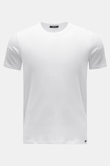 Tom Ford Rundhals-T-Shirt weiß