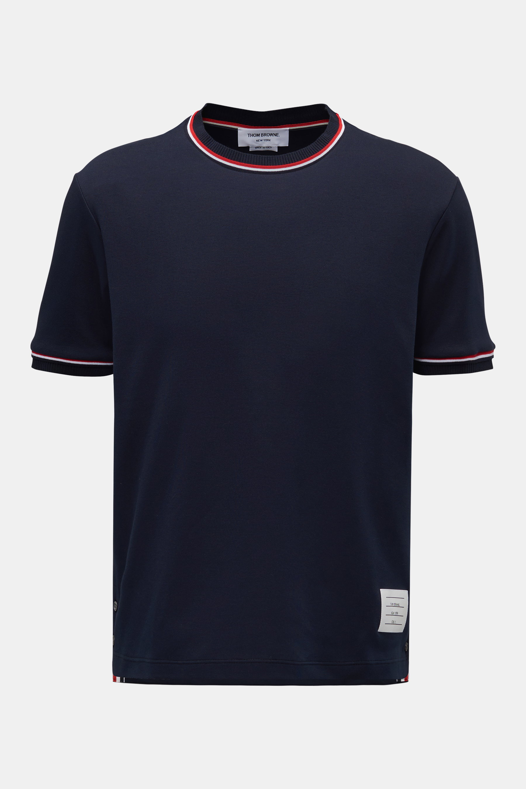 Thom Browne Crew neck T-shirt navy