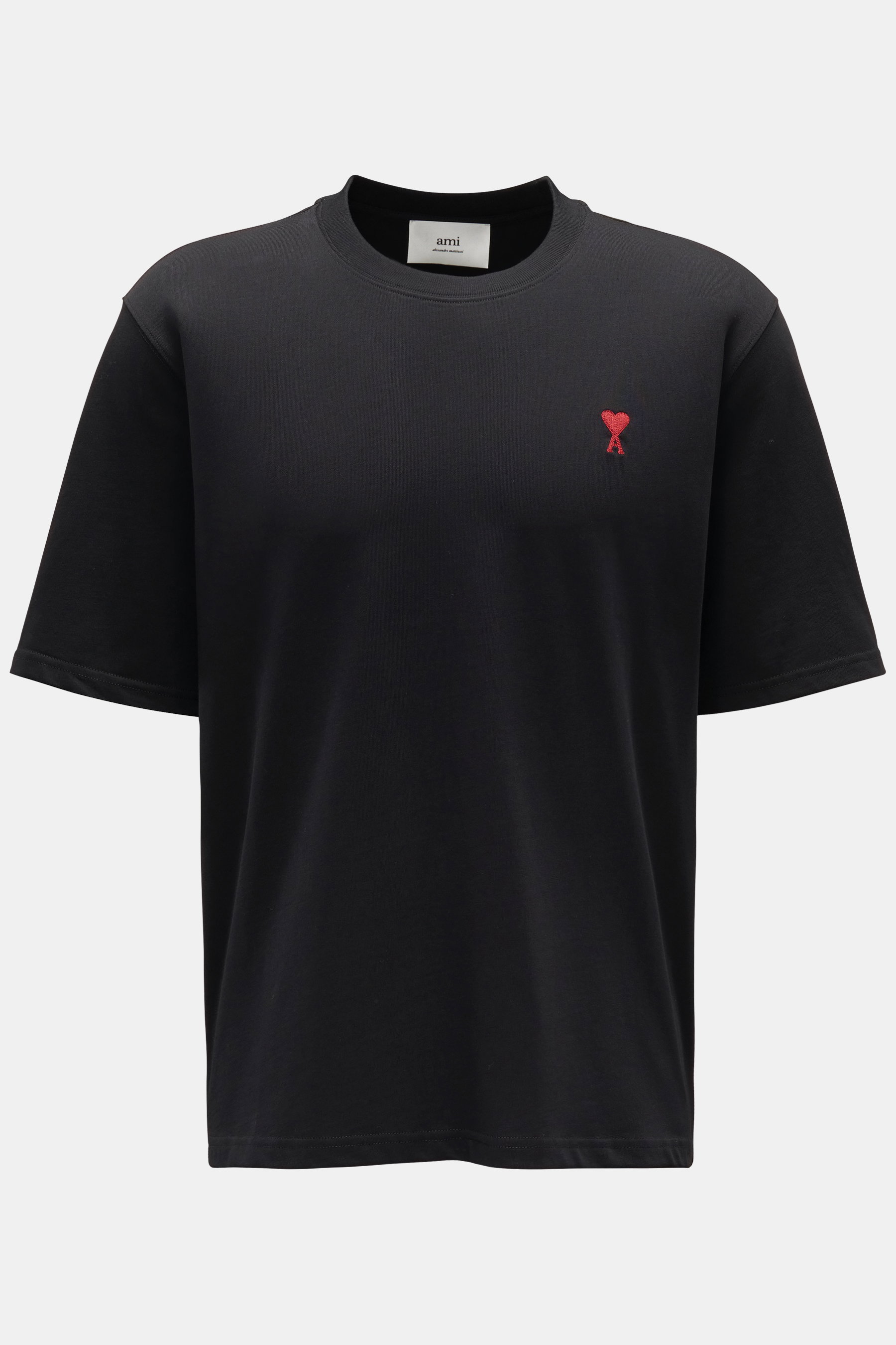 Ami Paris Crew neck T-shirt black