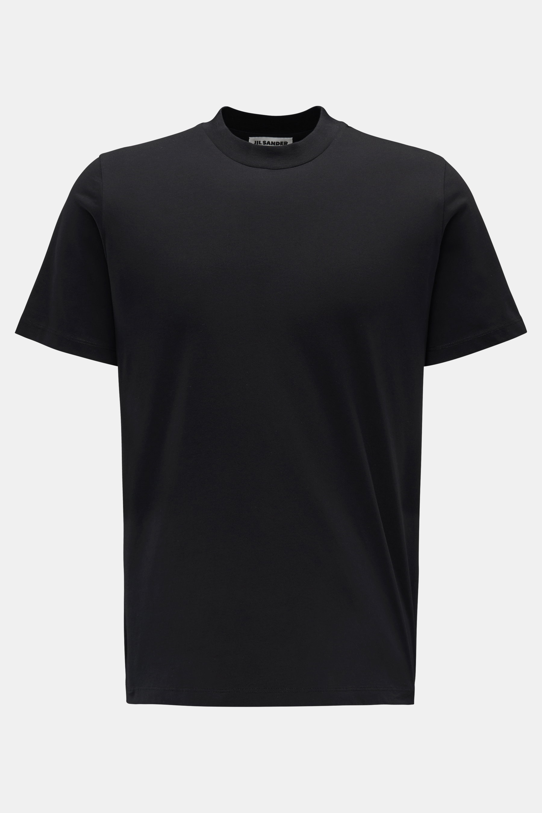 Jil Sander Rundhals-T-Shirt schwarz