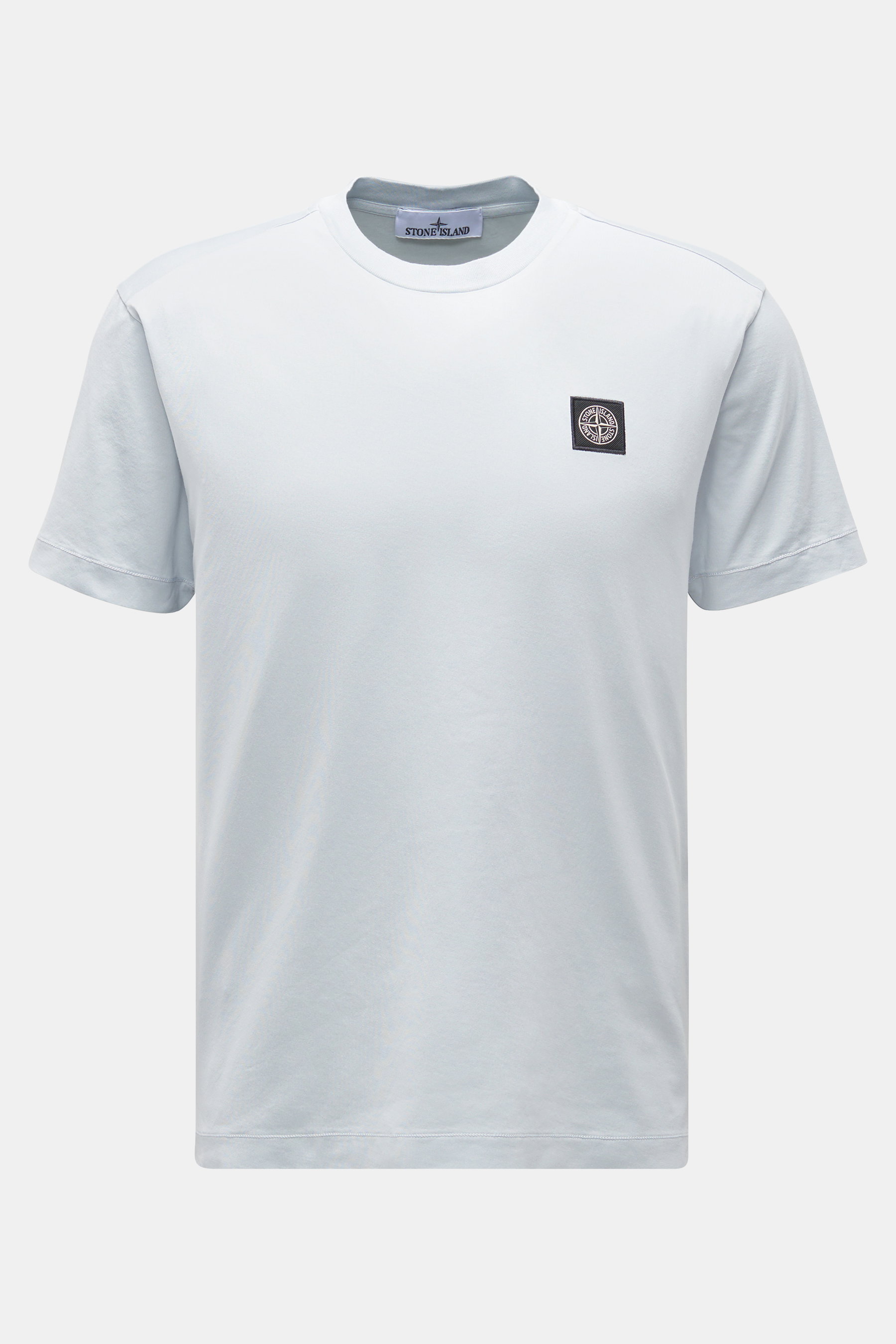 Stone Island Rundhals-T-Shirt pastellblau