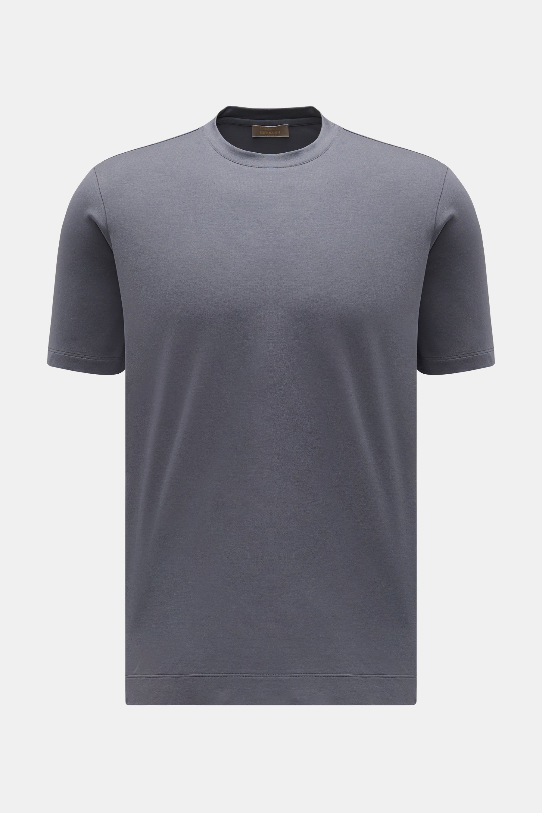 Cruciani Rundhals-T-Shirt grau