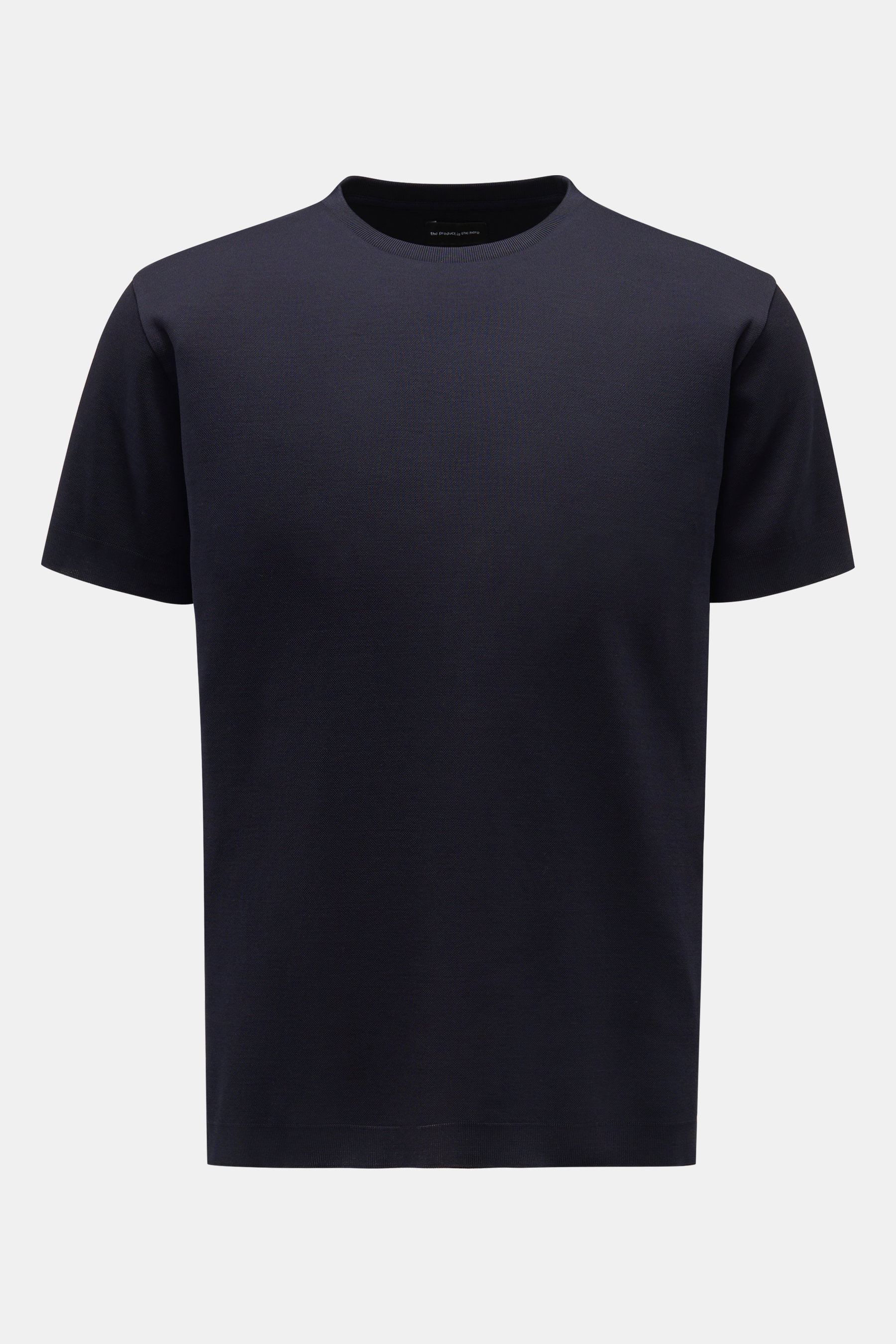 The Product is the Hero T-Shirt 'Tech Piquet' navy