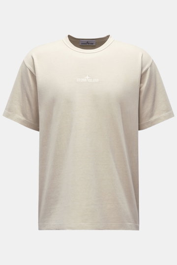 Stone Island Rundhals-T-Shirt sand