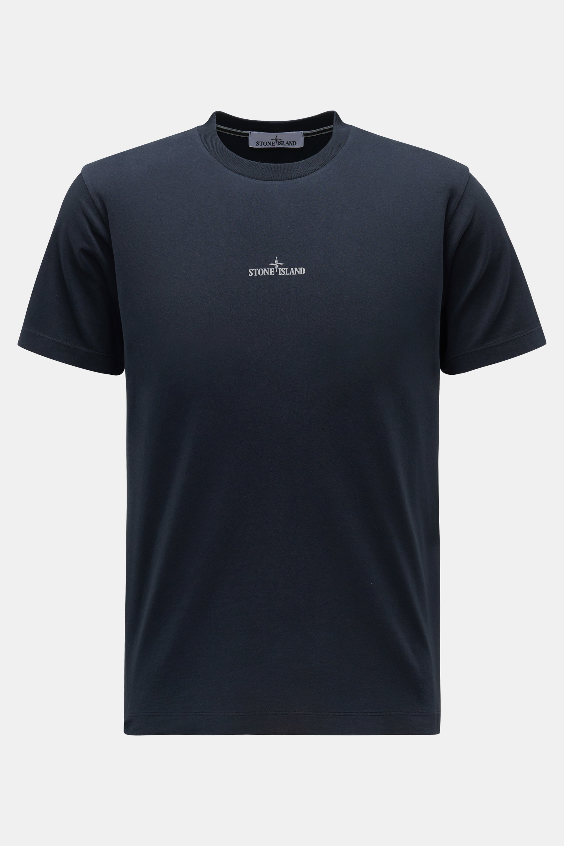 Stone Island Rundhals-T-Shirt navy