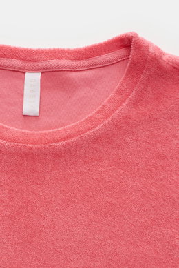 04651/ A trip in a bag Frottee Rundhals-T-Shirt 'Terry Tee' koralle