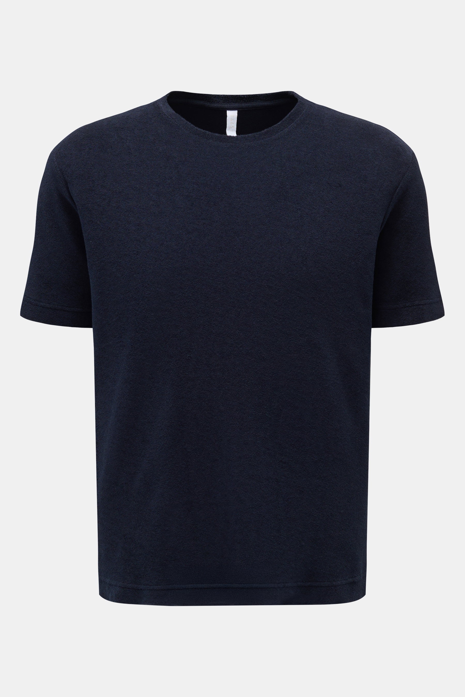04651/ A trip in a bag Frottee T-Shirt 'Terry Tee' navy