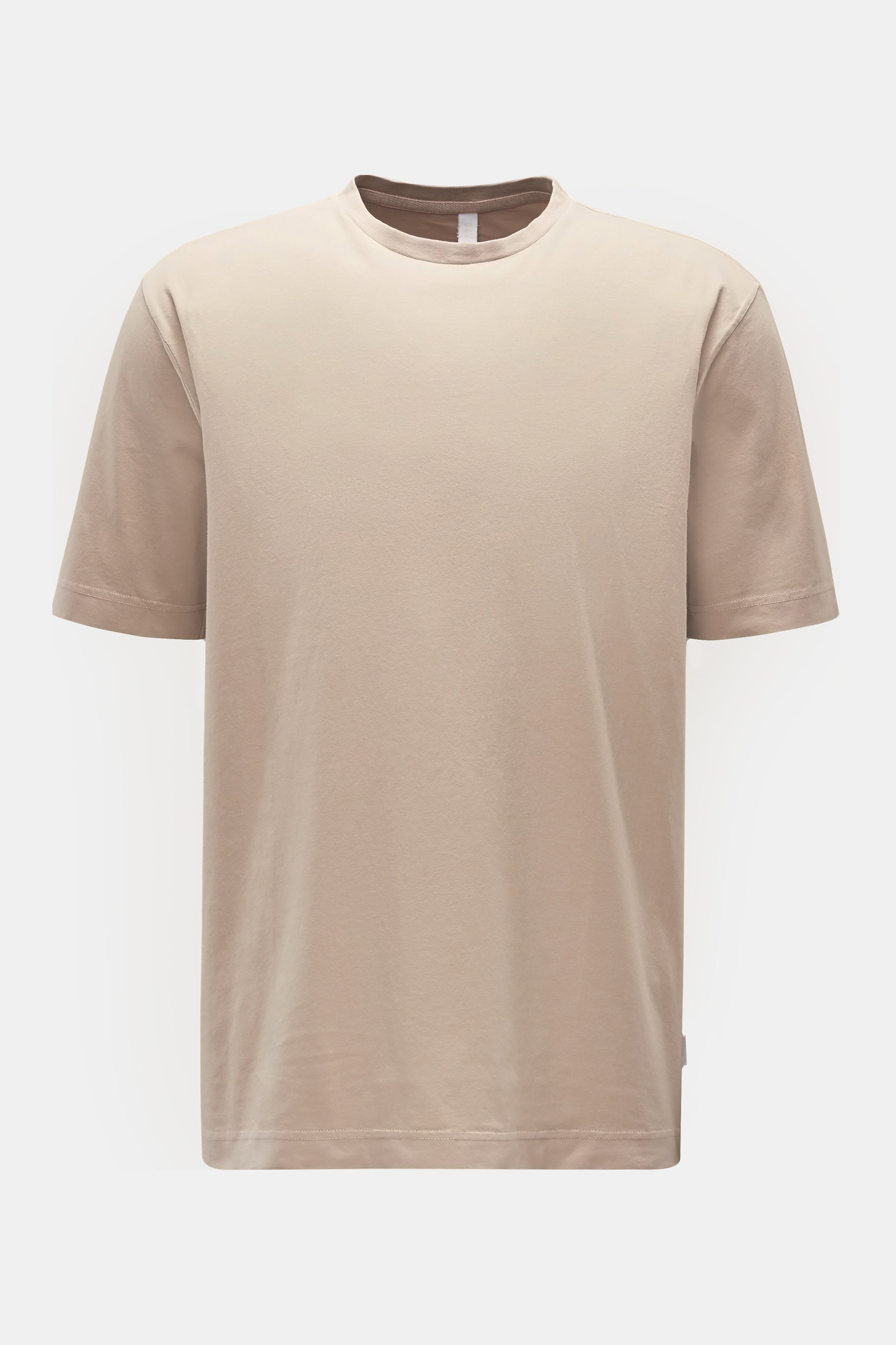 04651/ A trip in a bag Rundhals-T-Shirt 'Jersey Tee' beige
