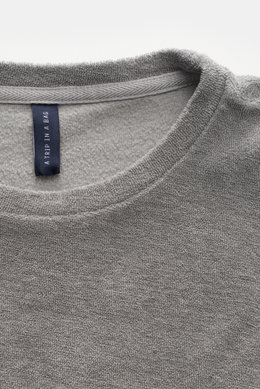 04651/ A trip in a bag Terry T-shirt 'Terry Tee' grey