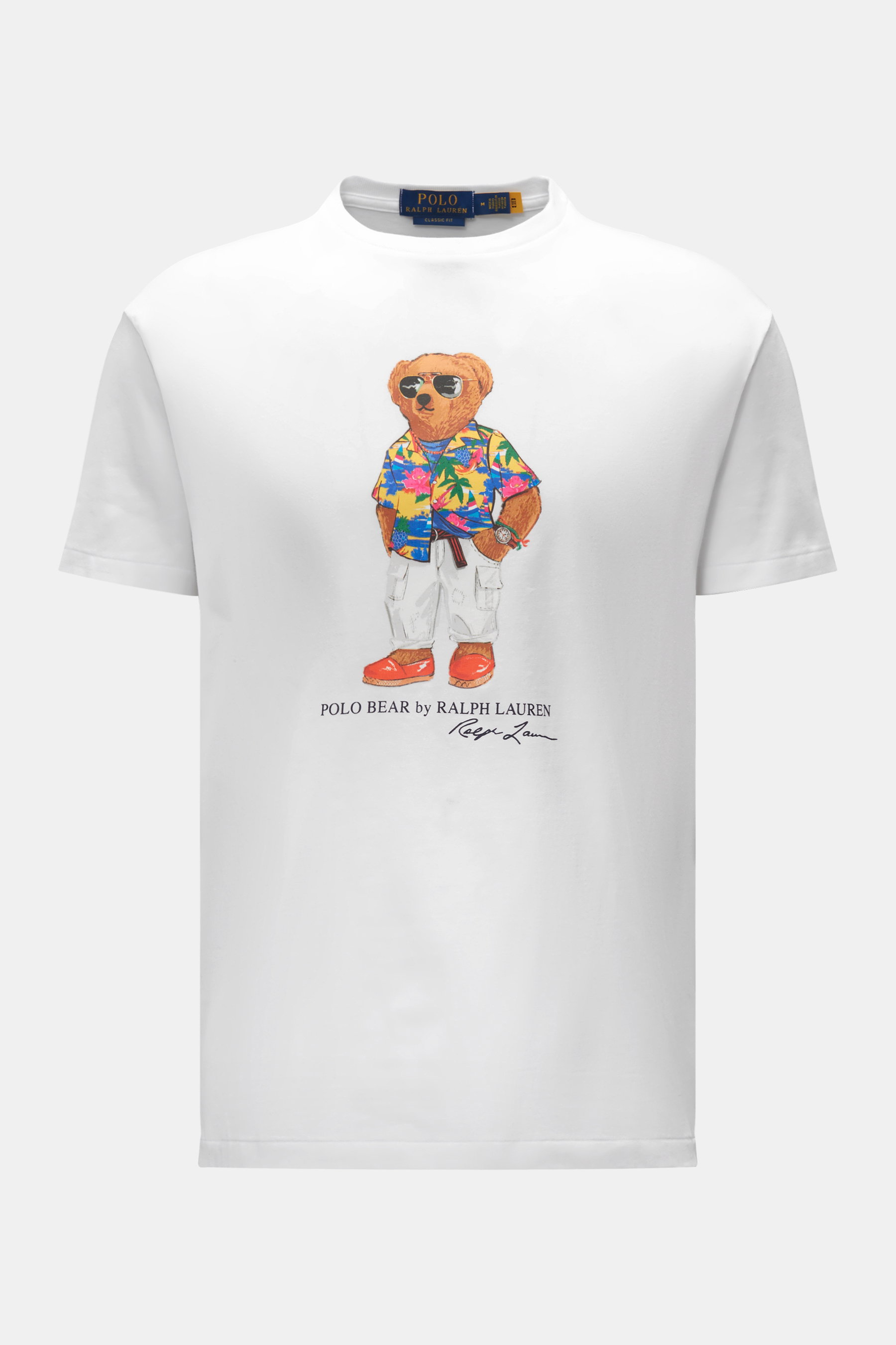 Polo Ralph Lauren Rundhals-T-Shirt weiß