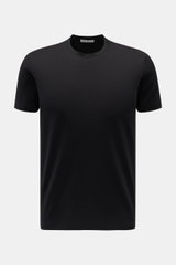 Stefan Brandt Crew neck T-shirt 'Enno' black