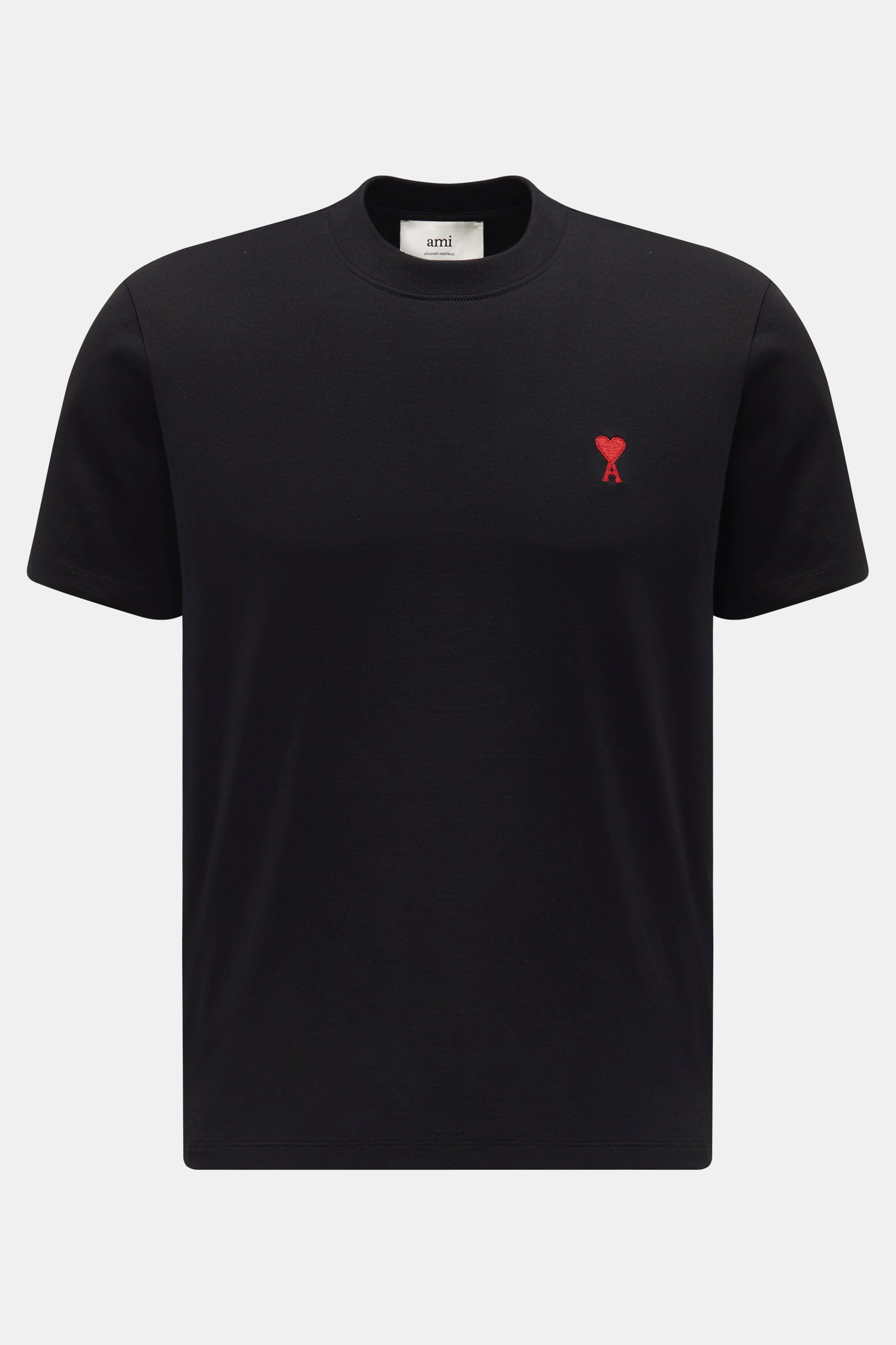 Ami Paris Crew neck T-shirt black
