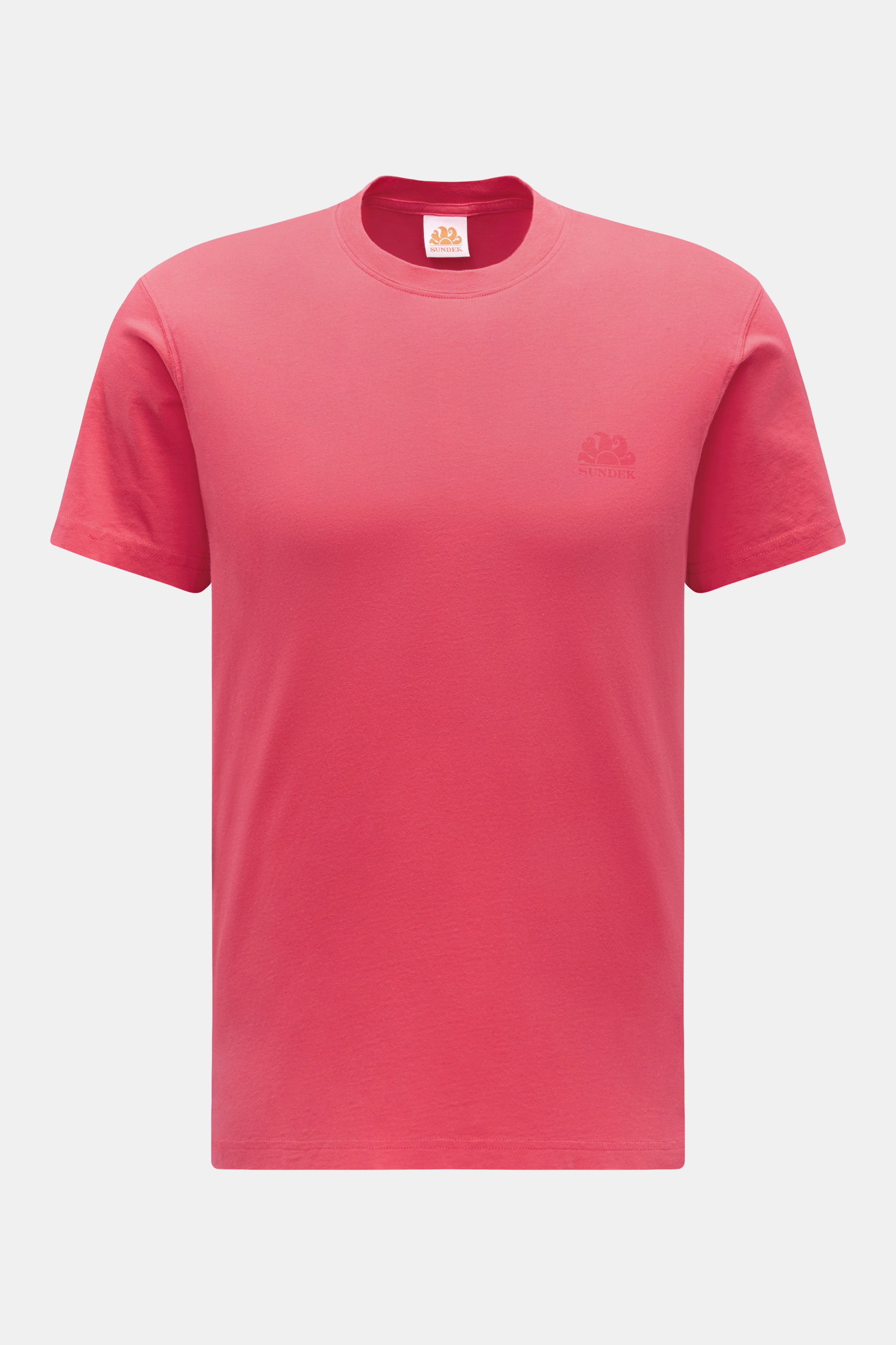 Sundek Rundhals-T-Shirt magenta