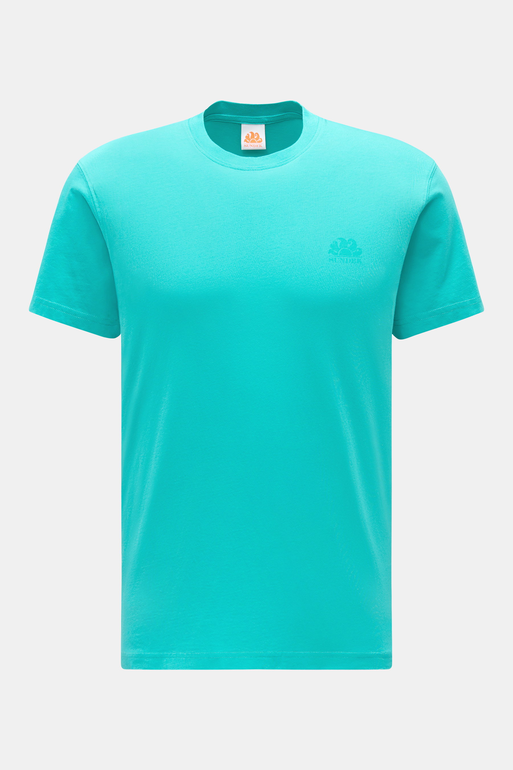 Sundek Rundhals-T-Shirt türkis
