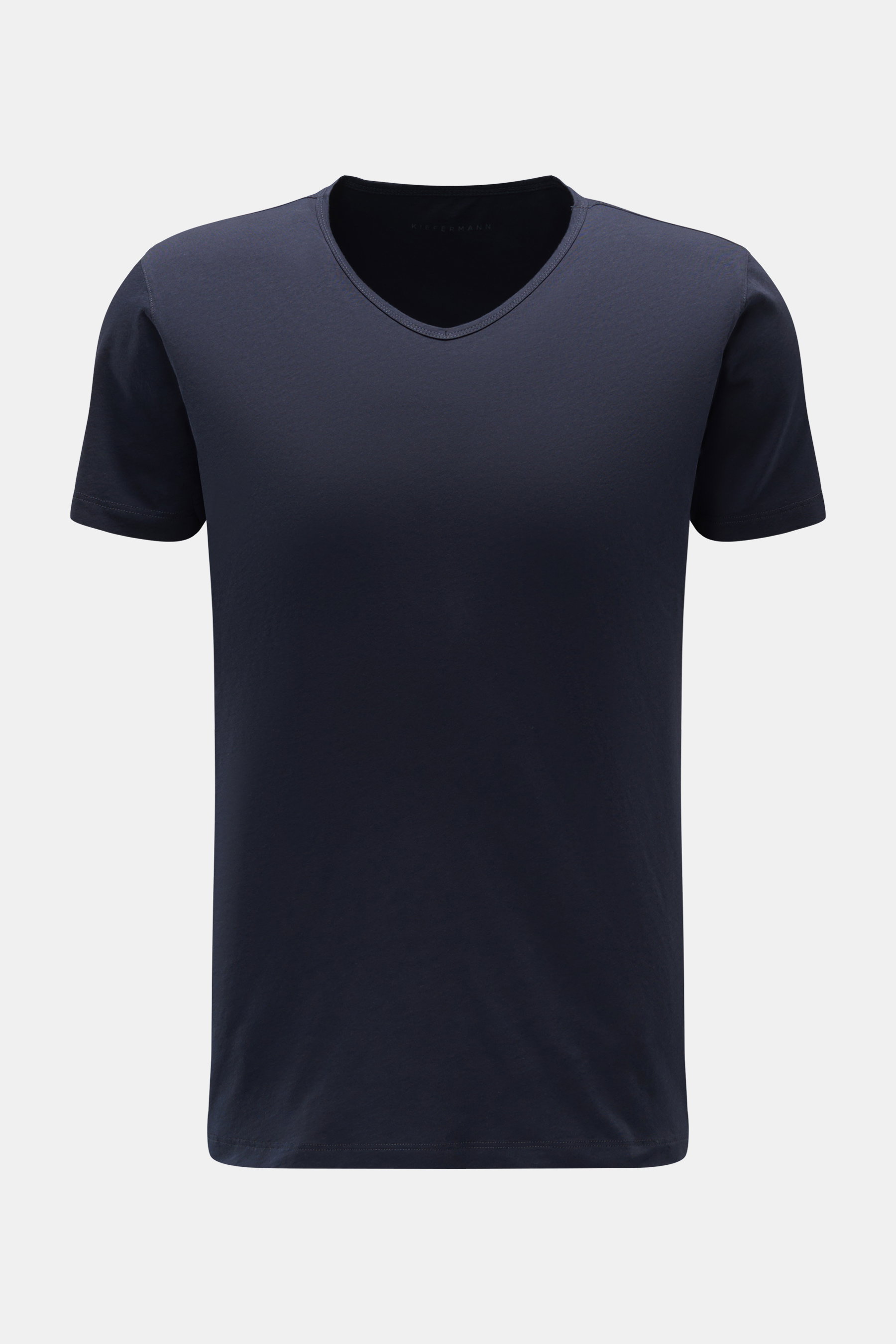 Kiefermann V-Neck T-Shirt 'Darius' navy