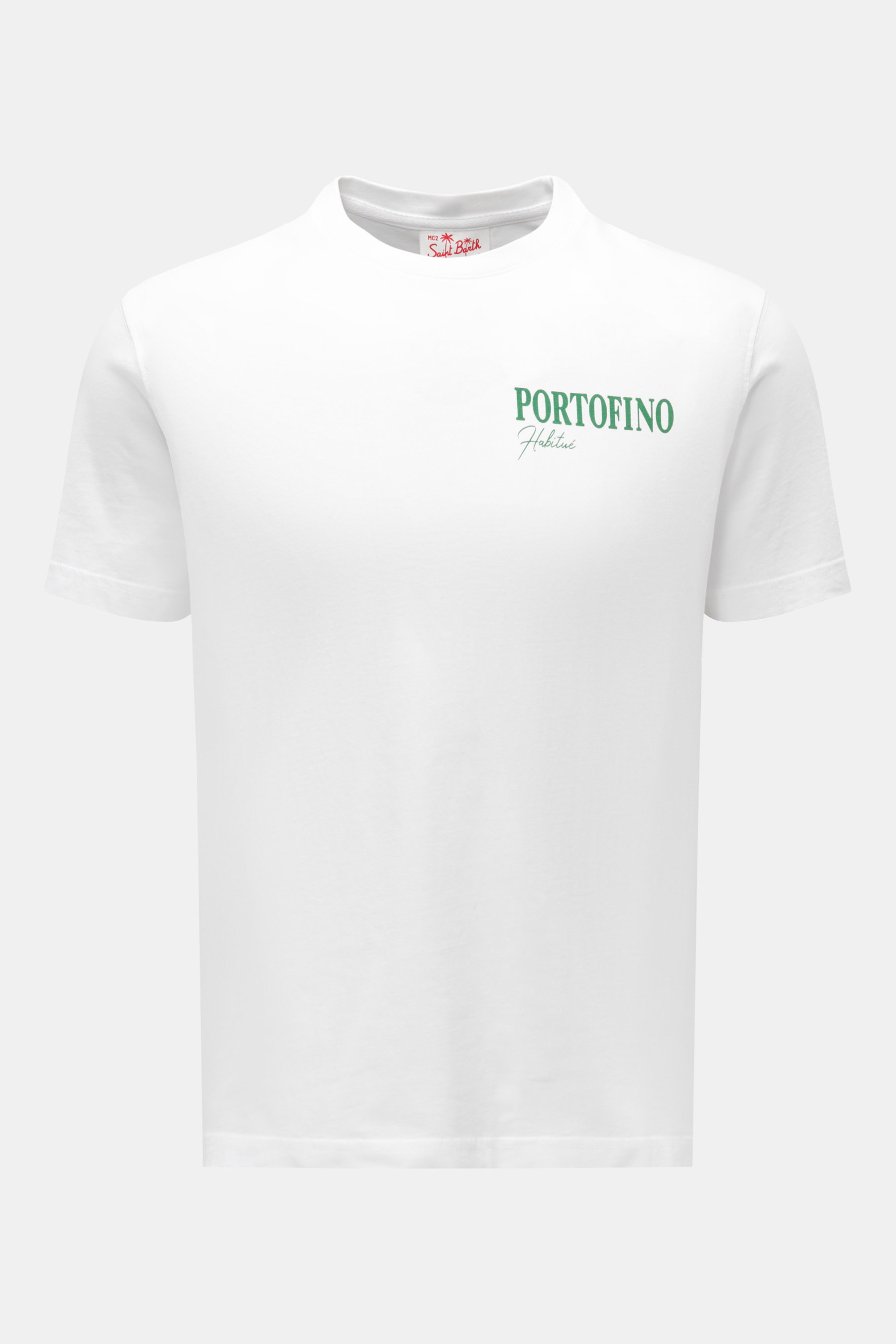 MC2 Saint Barth Rundhals-T-Shirt 'Portofino' weiß