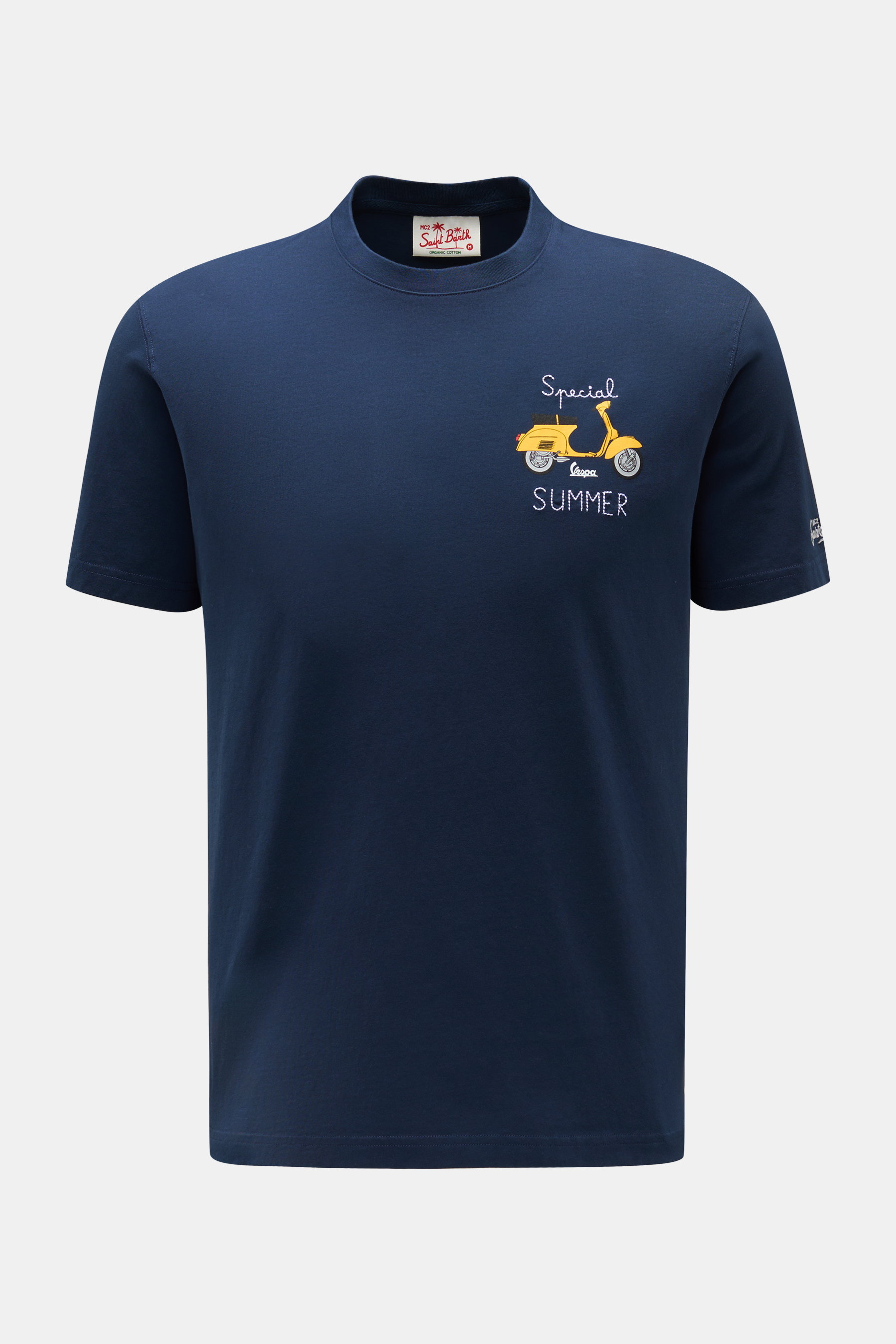 MC2 Saint Barth Rundhals-T-Shirt 'Special Summer' navy